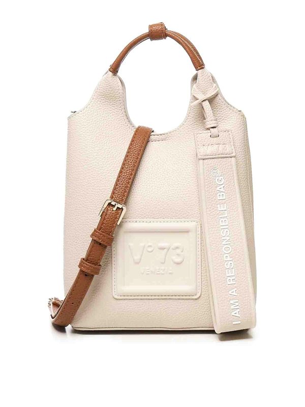 v°73: Schultertaschen - Schultertasche - Weiß