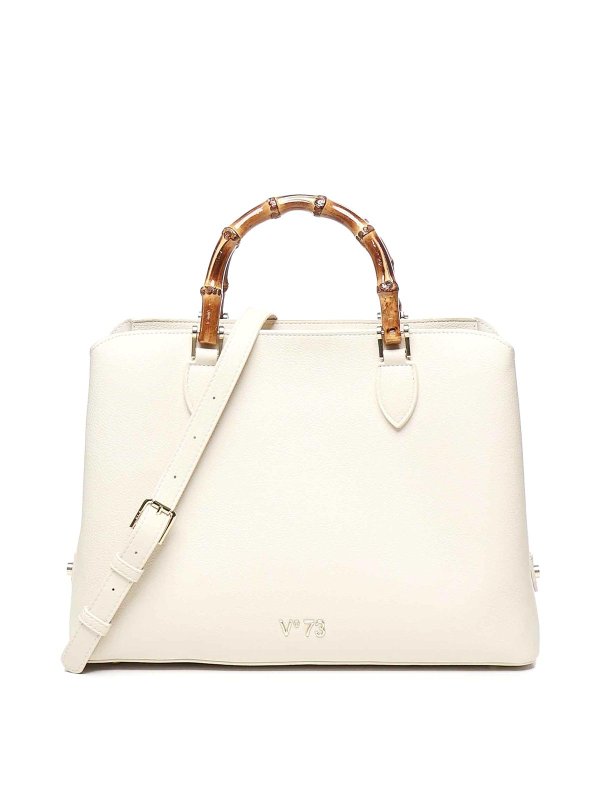 v°73: Handtaschen - Shopper - Beige