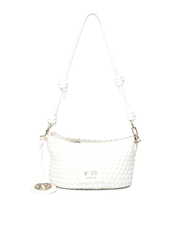 v°73: Schultertaschen - Schultertasche - Weiß