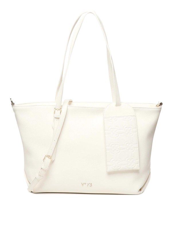 v°73: Handtaschen - Shopper - Weiß