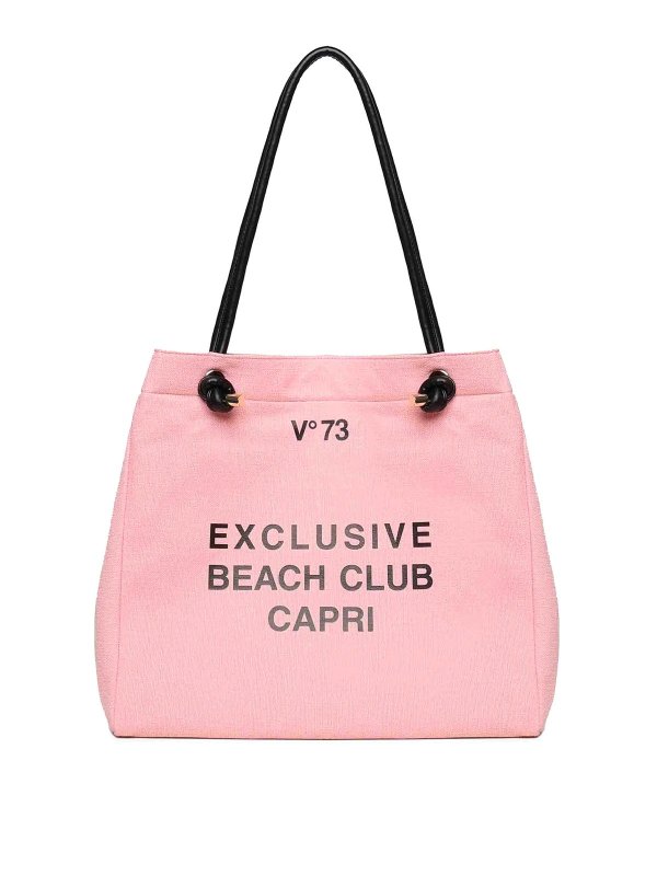 v°73: Handtaschen - Shopper - Nude