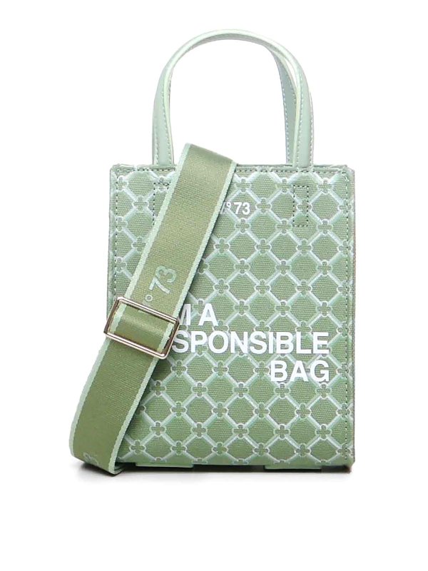 v°73: Handtaschen - Shopper - Hellgrün