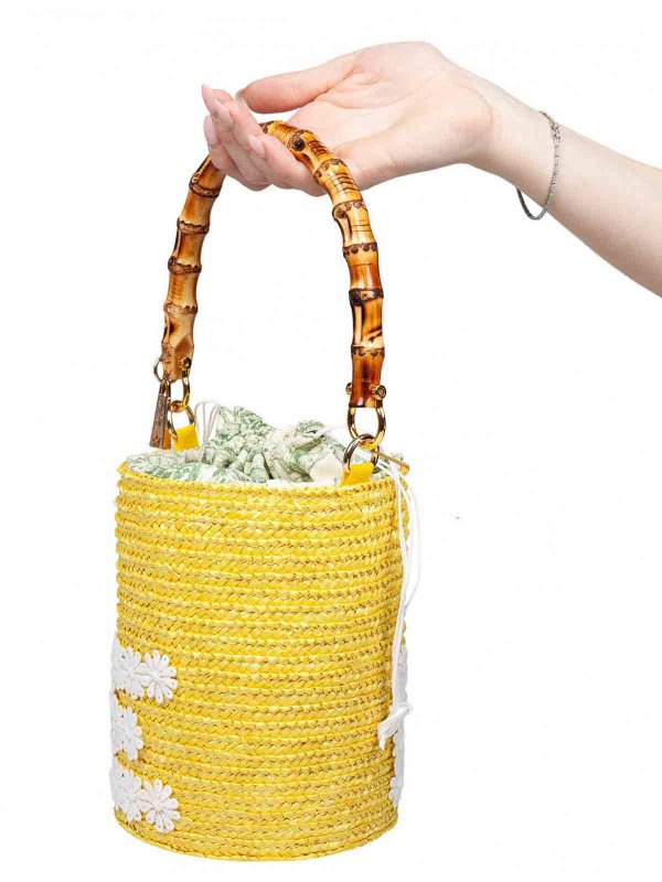 LA MILANESA: クロスボディバッグ online - クロスボディバッグ - イエロー