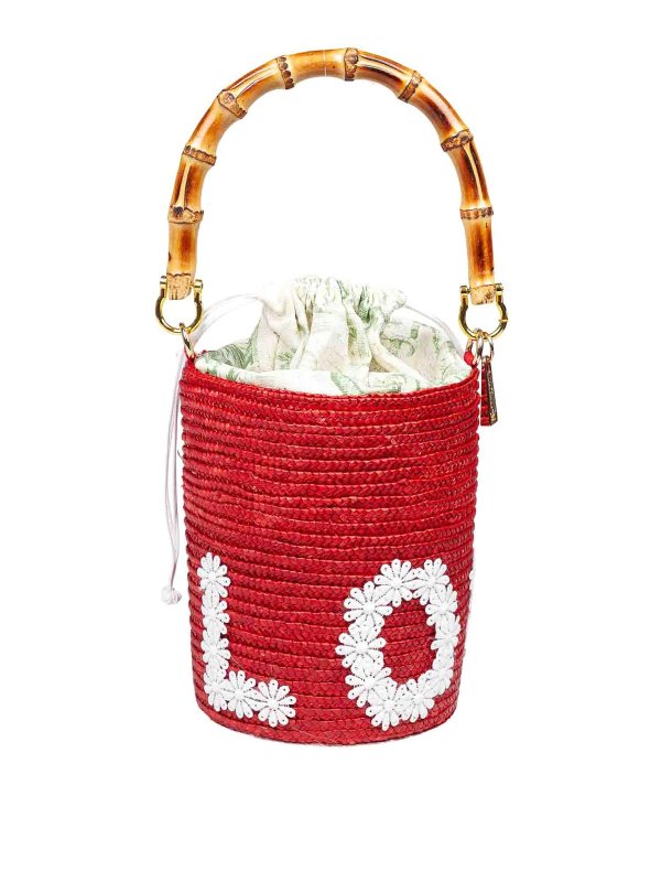 LA MILANESA: クロスボディバッグ - クロスボディバッグ - 赤