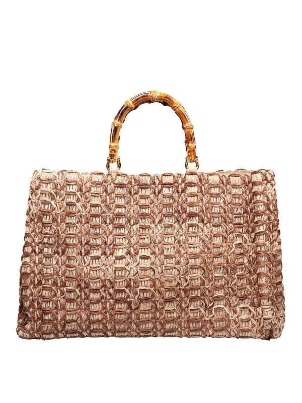 LA MILANESA: クロスボディバッグ - クロスボディバッグ - ブルー