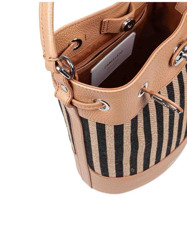 クロスボディバッグ - 黒 shop online: ZANELLATO