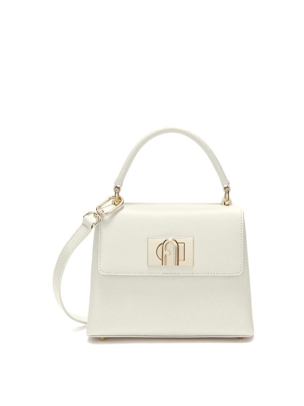 FURLA: Bolsas bandoleras - Top - Blanco