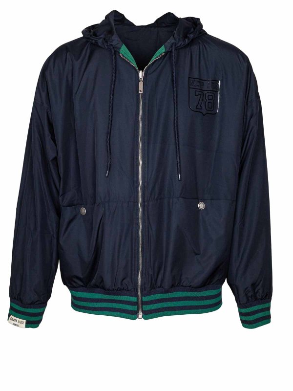 The Best Shops GOLDEN GOOSE: Sweatshirts & Sweaters - Reversible cotton sweatshirt