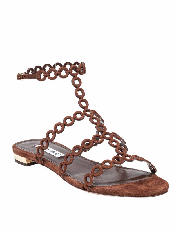 Aquazzura: フラットシューズ online - フラットシューズ - ブラウン