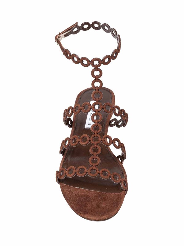 The Best Shops Aquazzura: フラットシューズ - フラットシューズ - ブラウン