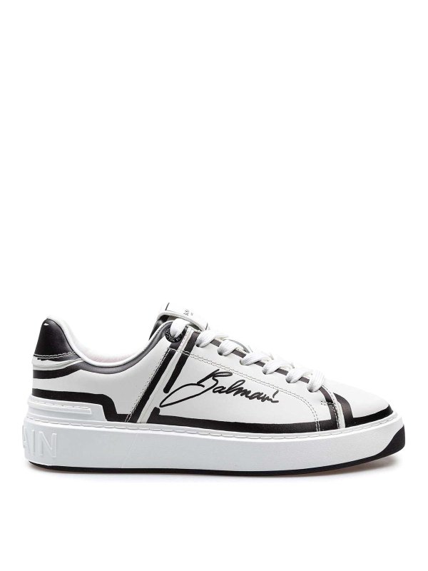 Balmain: Sneaker - Sneaker - Weiß