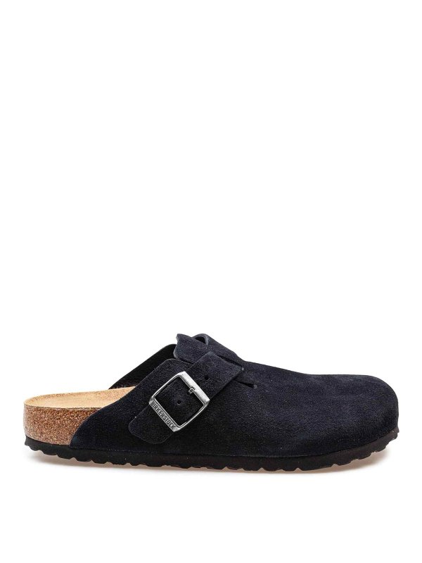 BIRKENSTOCK: Zapatos chinelas - Chinelas - Negro