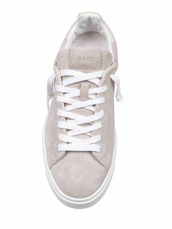 D.A.T.E.: trainers online - Levante sneakers dates in beige color suede
