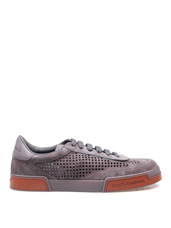 DOLCE & GABBANA: Chaussures de sport - Baskets - Marron