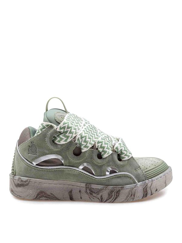 LANVIN: Zapatillas - Zapatillas - Verde