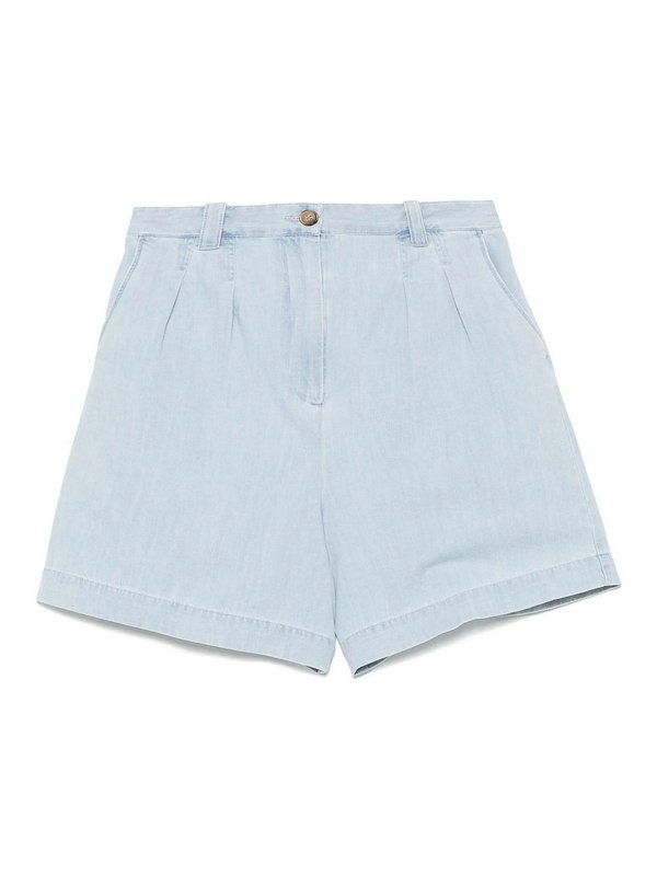 A.P.C.: Hosen Shorts - Shorts - Blau