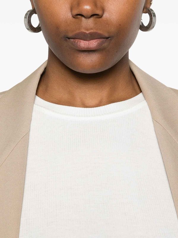 Rundhalspullover - Weiß shop online: ANINE BING