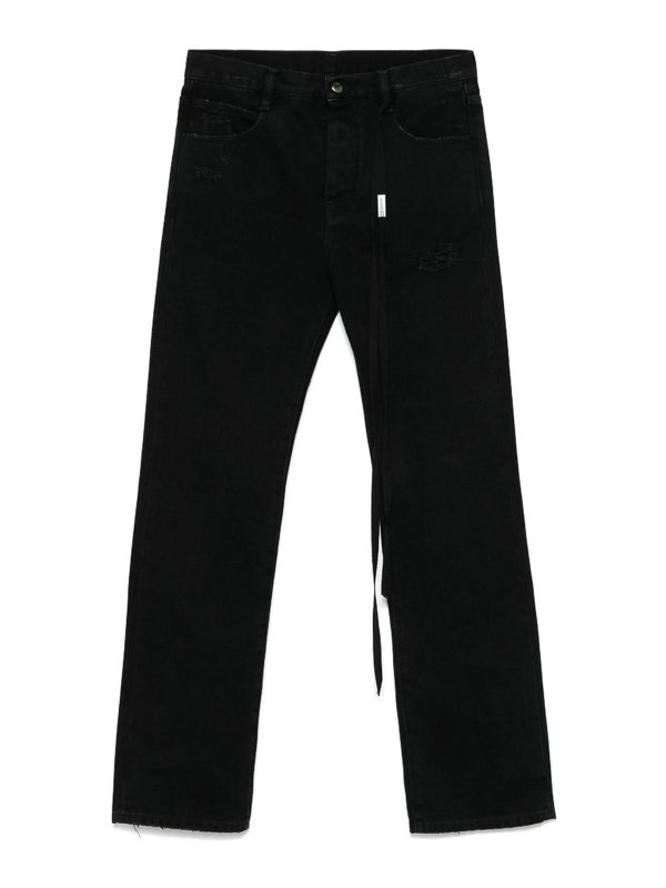 ANN DEMEULEMEESTER: bootcut jeans - Jeans