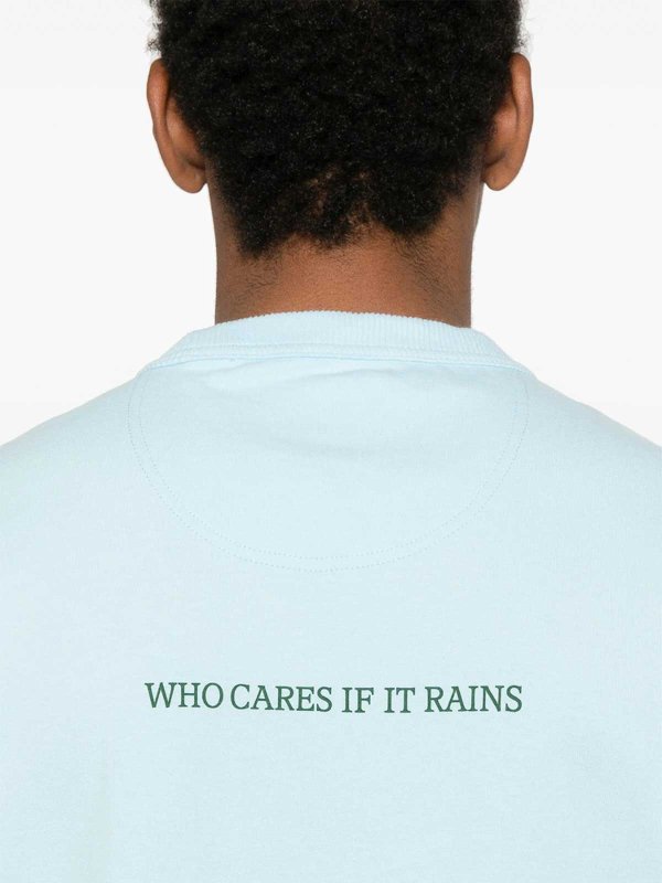 Tシャツ - ブルー shop online: BARBOUR