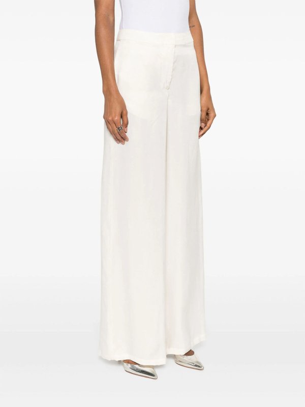 The Best Shops BLUMARINE: カジュアルトラウザー - カジュアルパンツ - ライトベージュ