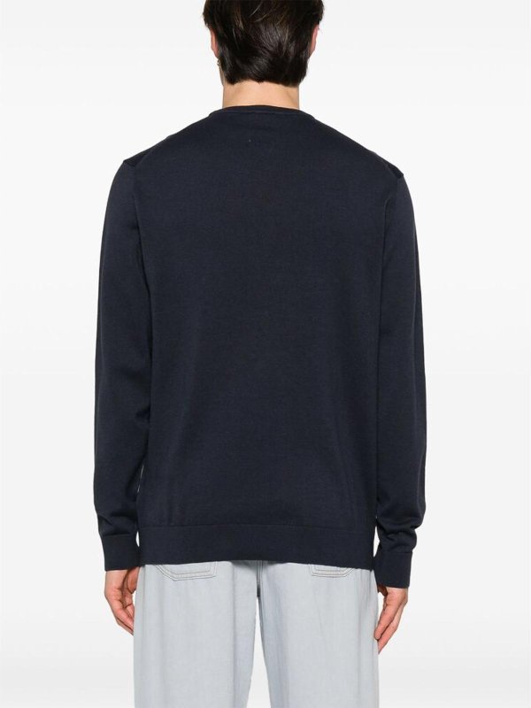 The Best Shops CALVIN KLEIN: クルーネック - クルーネック - ブルー