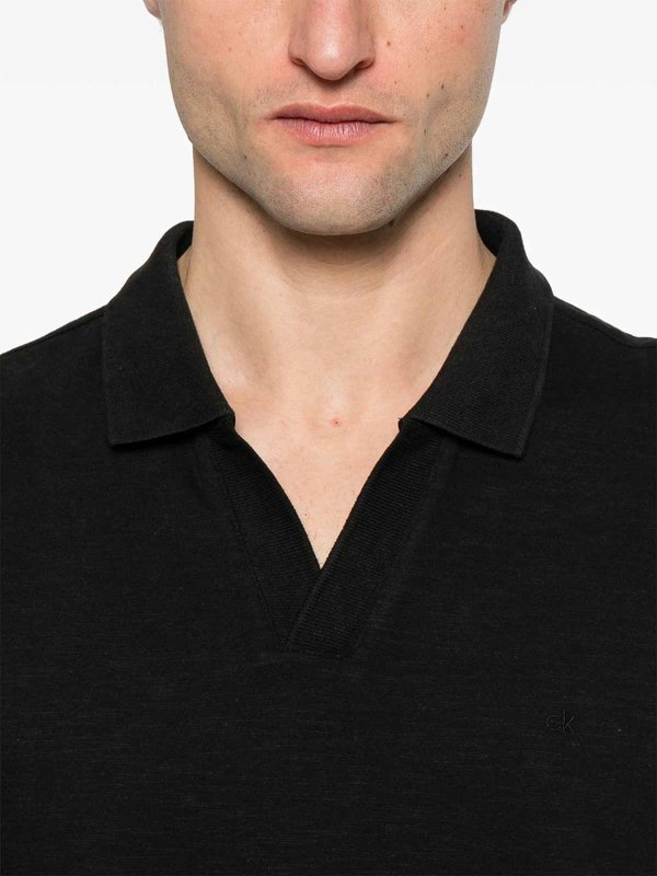 The Best Shops CALVIN KLEIN: Pull col rond - Pull Col Rond - Noir