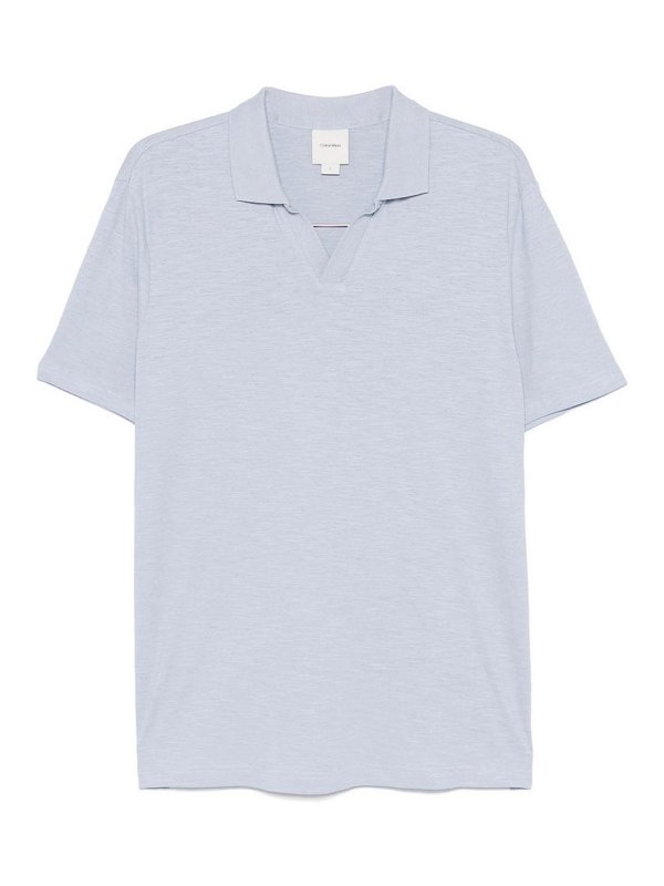 CALVIN KLEIN: クルーネック - クルーネック - ブルー