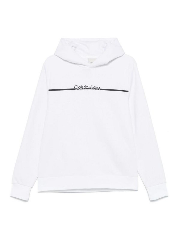 CALVIN KLEIN: Sweatshirts und Pullover - Sweatshirt - Weiß