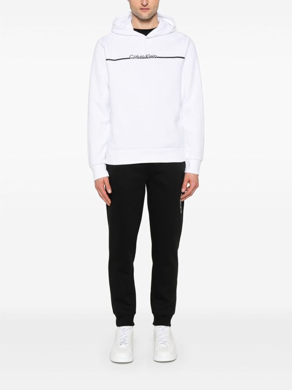 The Best Shops CALVIN KLEIN: Sweatshirts und Pullover - Sweatshirt - Weiß