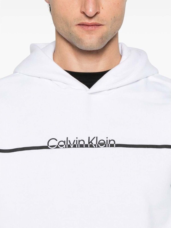Sweatshirt - Weiß shop online: CALVIN KLEIN