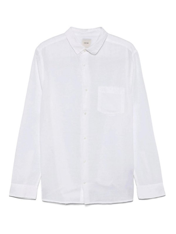 CALVIN KLEIN: Hemden - Hemd - Weiß