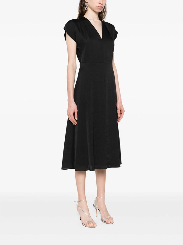 CALVIN KLEIN: Knielange Kleider online - Knielanges Kleid - Schwarz