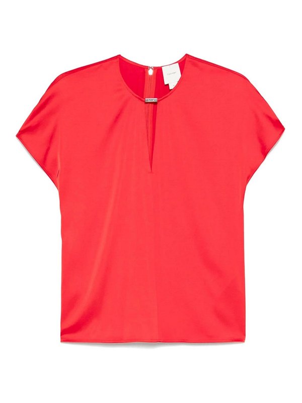 CALVIN KLEIN: シャツ - シャツ - 赤