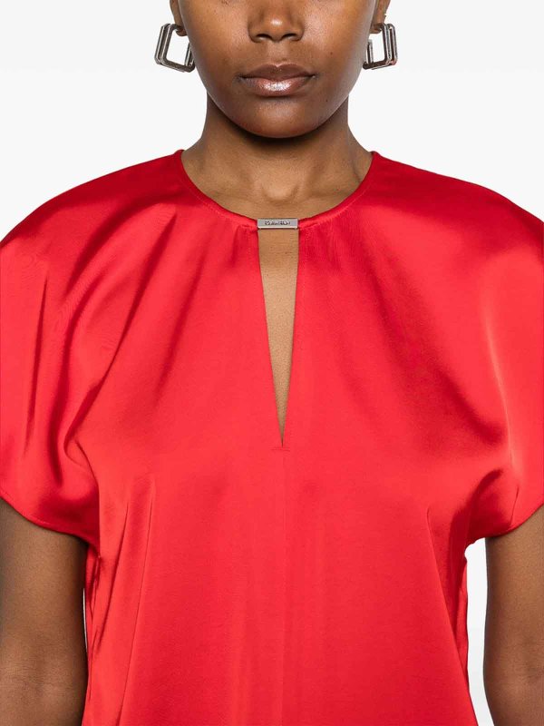 The Best Shops CALVIN KLEIN: シャツ - シャツ - 赤