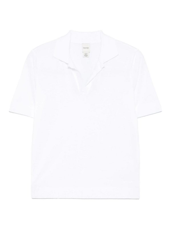 CALVIN KLEIN: クルーネック - クルーネック - 白