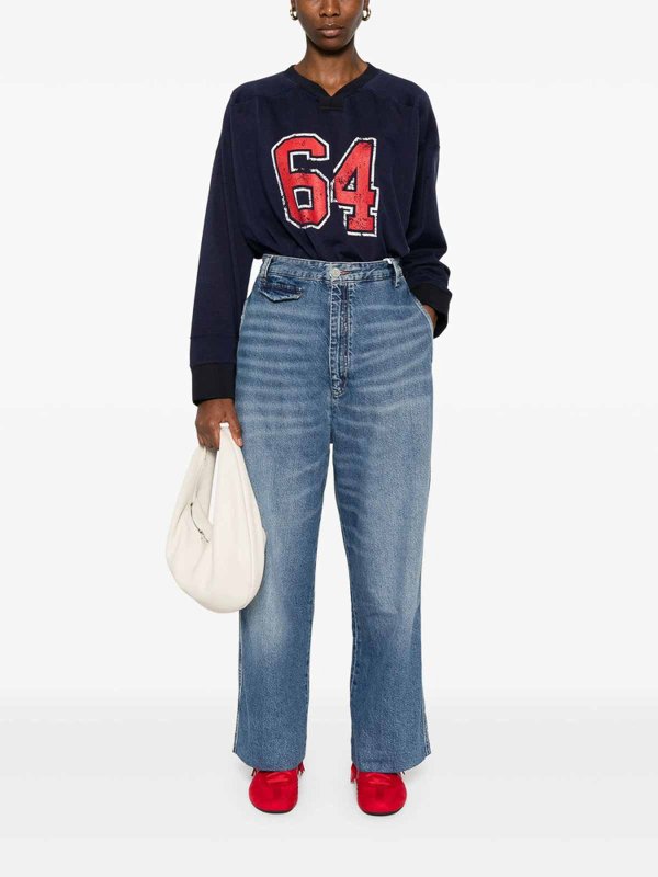 DSQUARED2: Sweatshirts & Pulls online - Sweat-Shirts - Bleu