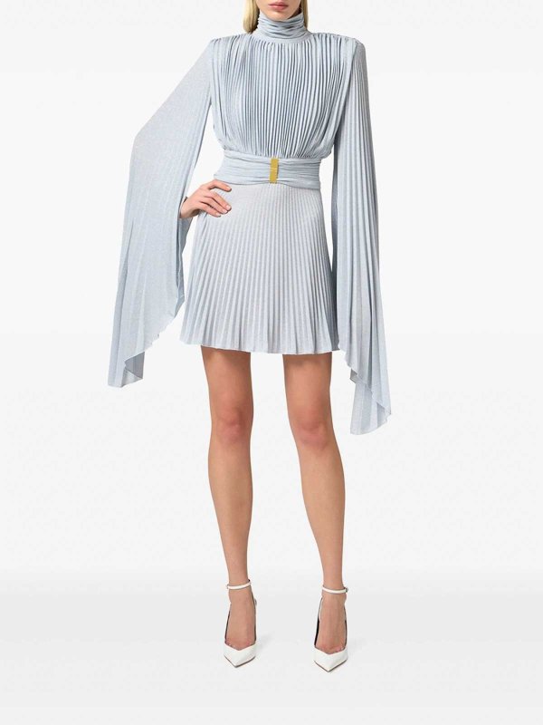 The Best Shops ELISABETTA FRANCHI: ニーレングスドレス - 膝丈ドレス - ブルー