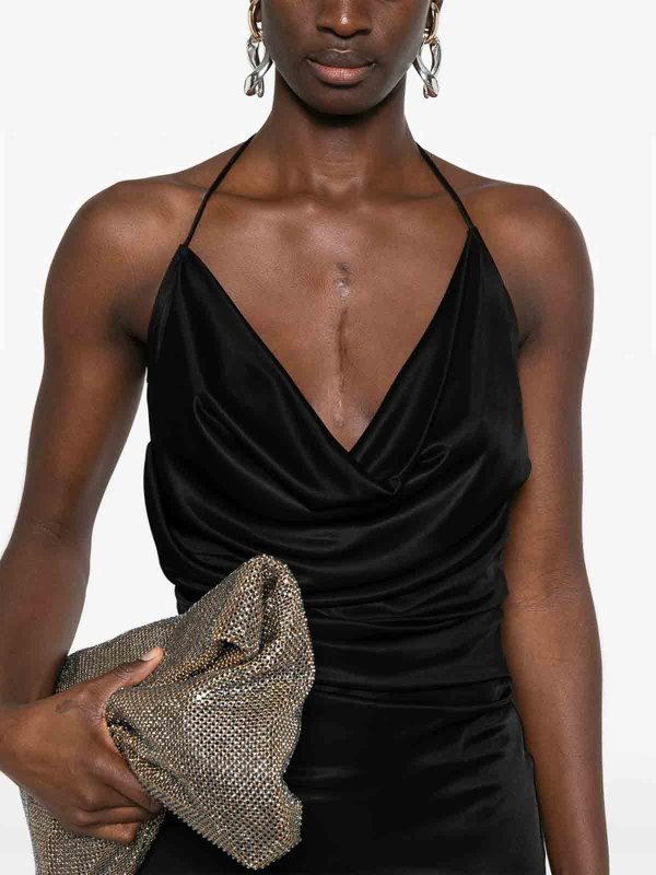 The Best Shops ELISABETTA FRANCHI: ニーレングスドレス - 膝丈ドレス - 黒