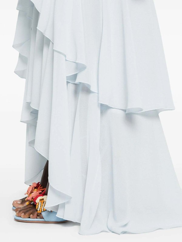 The Best Shops ELISABETTA FRANCHI: ニーレングスドレス - 膝丈ドレス - ブルー