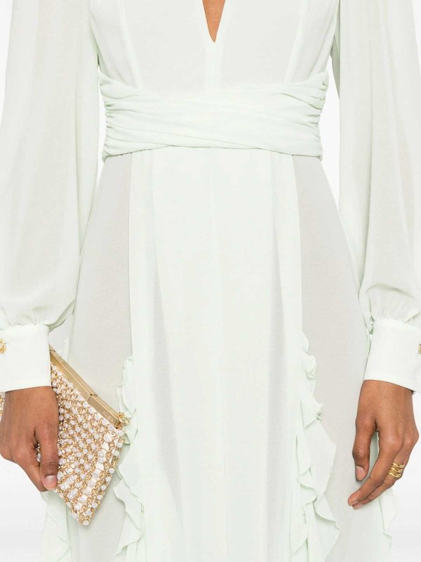 ELISABETTA FRANCHI: Vestidos media pierna online - Vestido Midi - Verde