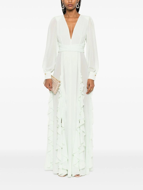 Vestido Midi - Verde shop online: ELISABETTA FRANCHI