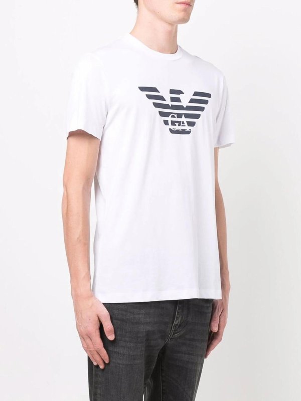 The Best Shops EMPORIO ARMANI: T-shirts - T-Shirt - Weiß