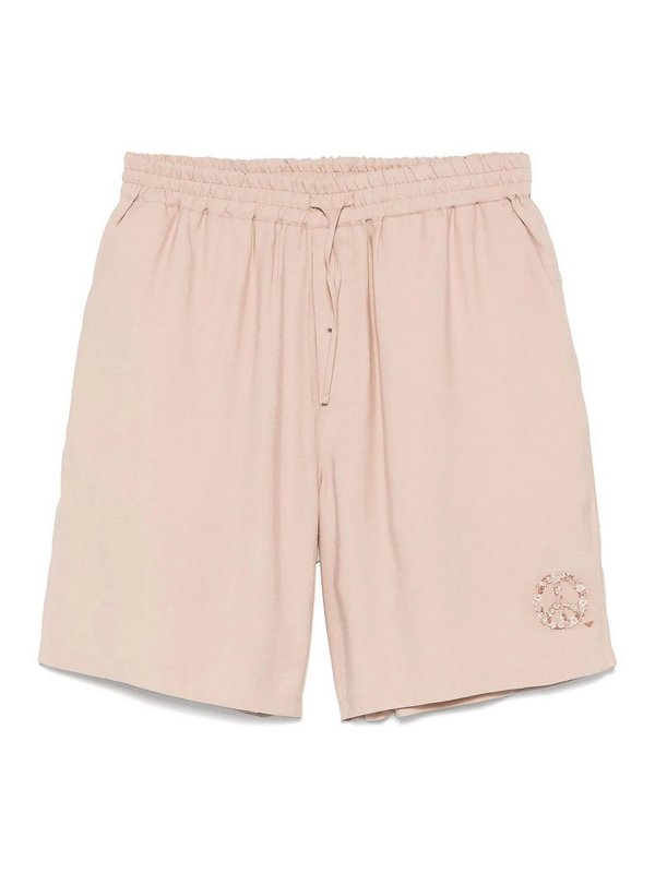 EMPORIO ARMANI: トラウザーショーツ - ショートパンツ - ピンク