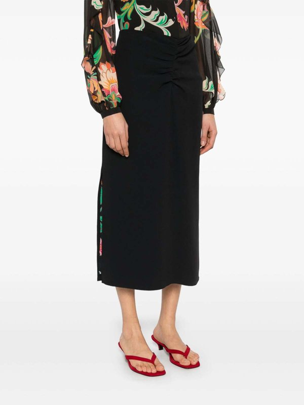 The Best Shops ETRO: ニーレングススカート＆ミディ丈 - 膝丈/ミディスカート - 黒