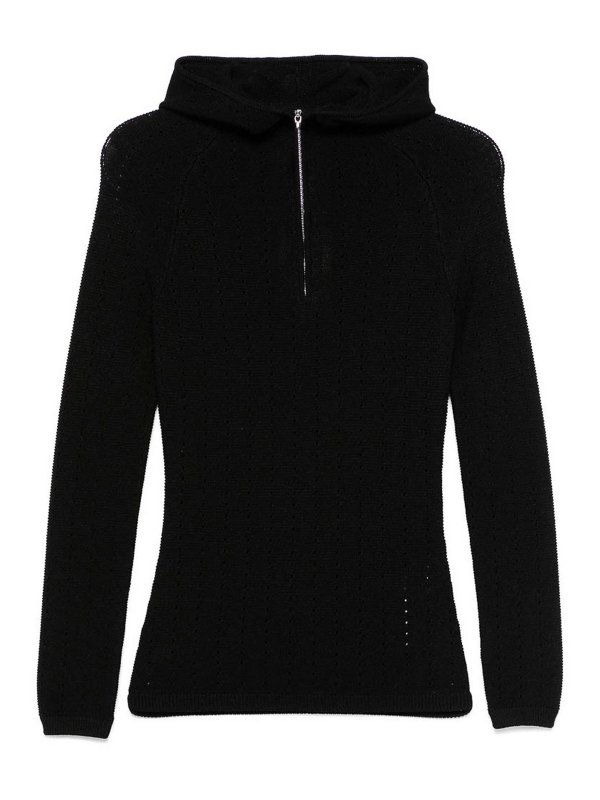 ETRO: Strickpullover mit Rundhalsausschnitt - Rundhalspullover - Schwarz