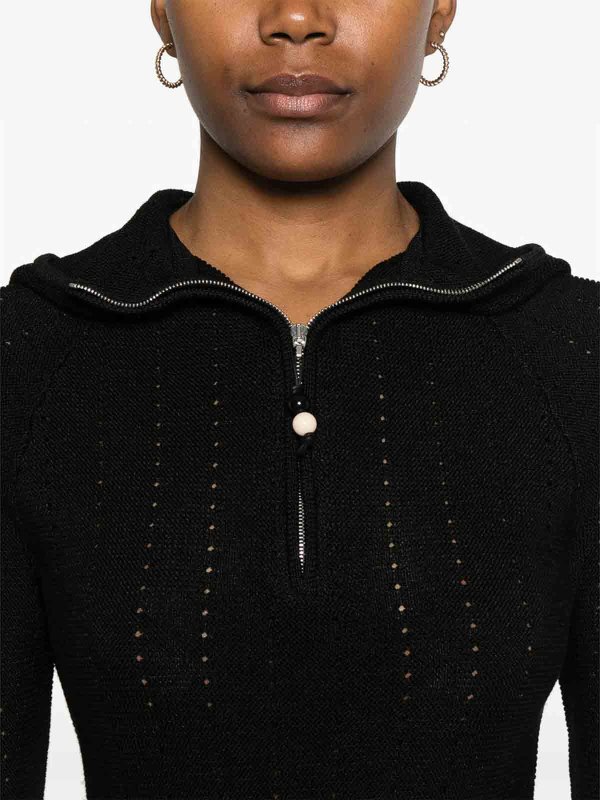 The Best Shops ETRO: Strickpullover mit Rundhalsausschnitt - Rundhalspullover - Schwarz