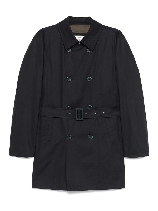 HERNO: knee length coats - Rainwear