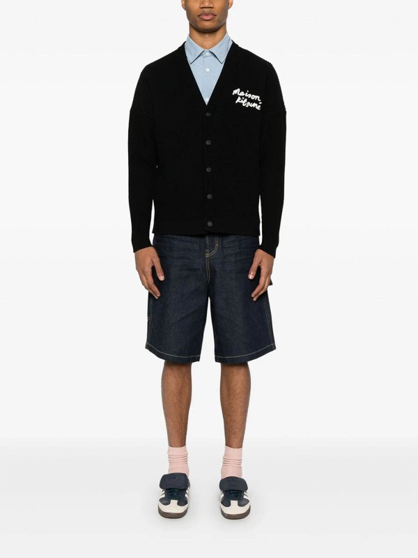 MAISON KITSUNÉ buy online Rundhalspullover - Schwarz