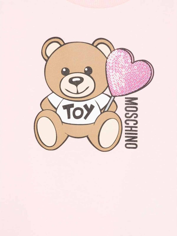 MOSCHINO: Tシャツ online - Tシャツ - ヌードカラー