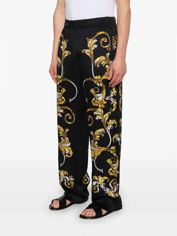 The Best Shops Versace Jeans Couture: Jeans évasés - Jean Bootcut - Noir